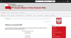 Desktop Screenshot of bip.ruciane-nida.pl
